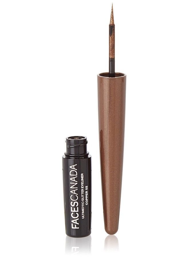 Faces Canada Ultime Pro Glitter Eyeliner Copper 02 1.7Ml