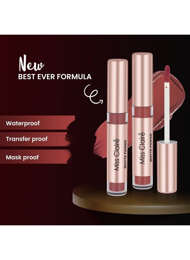 Matte Power Lip Color Liquid Listick 3G (03)