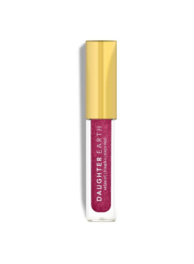 Glitter Lip Gloss ; Vitamin E Plant Based Flavoured Lip Coat For Women ; Hydrating & Plump Lips ; Aromatic Super Glossy & Moisturises The Skin With Skin Loving Nutrients ; 2.5 Ml