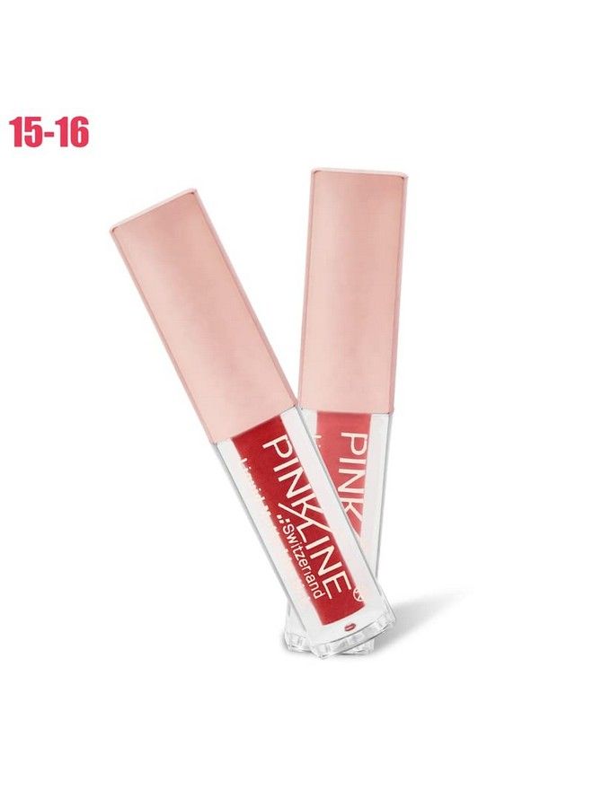 Mini Lipgloss Matte Velvet Texture Classic Waterproof Moisturizing Lip & Cheek Tint Long Lasting Smooth Soft Reach Colors Full Lips Gloss For Women Gift (Pack Of 2)