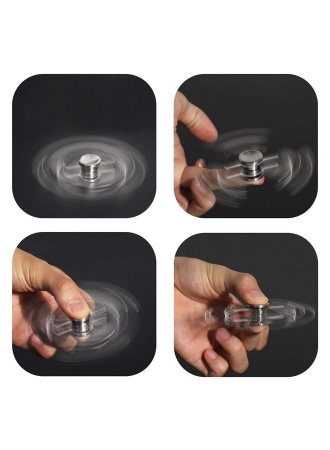 The Third Generation Antianxiety Fidget Spinner Fidget Hand Toys Focus Finger Spinning Toy For Kid And Adult Relieving Stress Boredom Adhd Autism