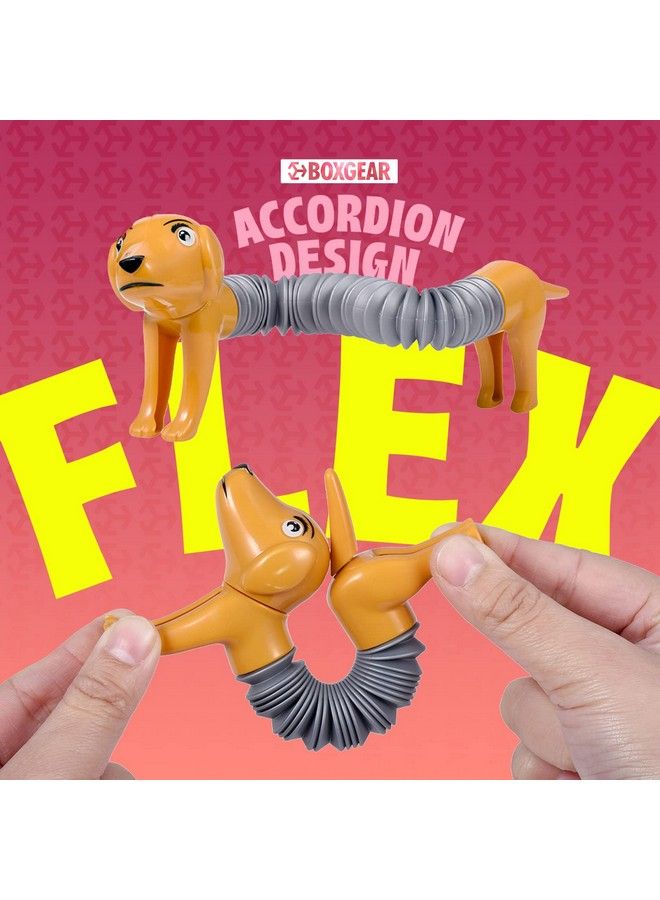 10Pack Pop Tubes Mixed Animal Fidget Toys Sensory Tubes For Toddlers Cute Animal Sensory Fidget Toys For Girls And Boys Stressrelief Pop Sound Spring Toddler Sensory Toys (Regular)