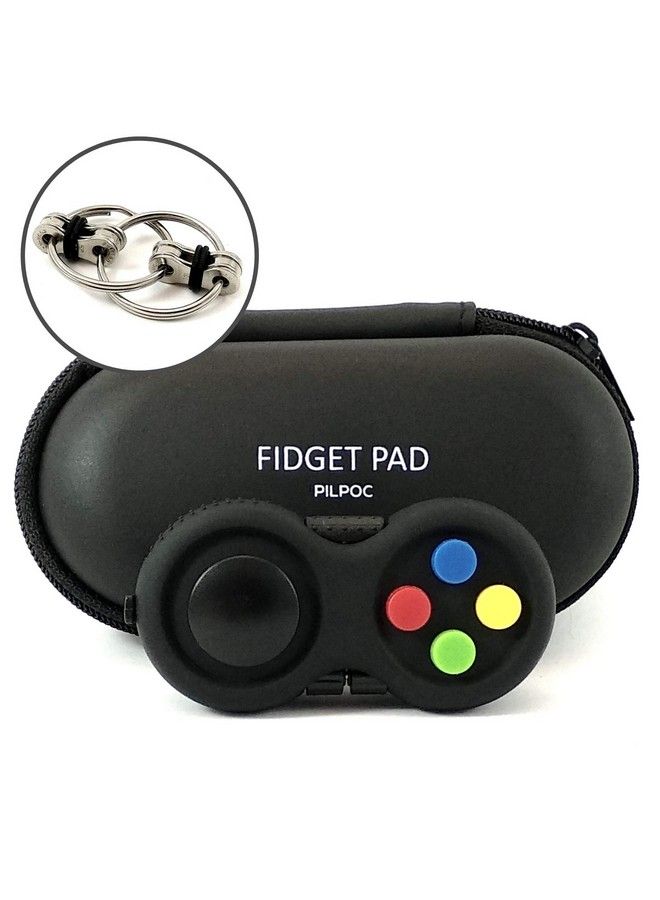 Fidget Pad Fidget Controller Toy For Highly Increased Focus Reduced Stress Anxiety Adhd Clicker Fidget Clicker Controller Fidget Toy Fidget Remote Control Kids Toy Controller Sensory