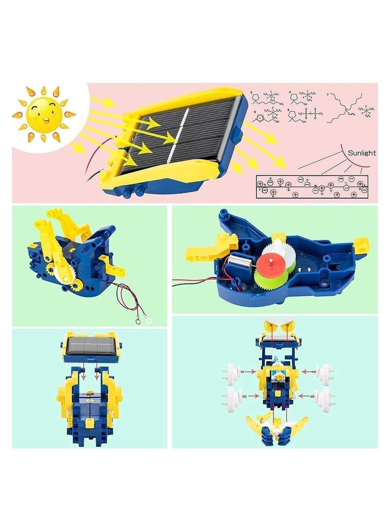 Robot Toy,Solar Project Toys,11-in-1 Solar Kit
