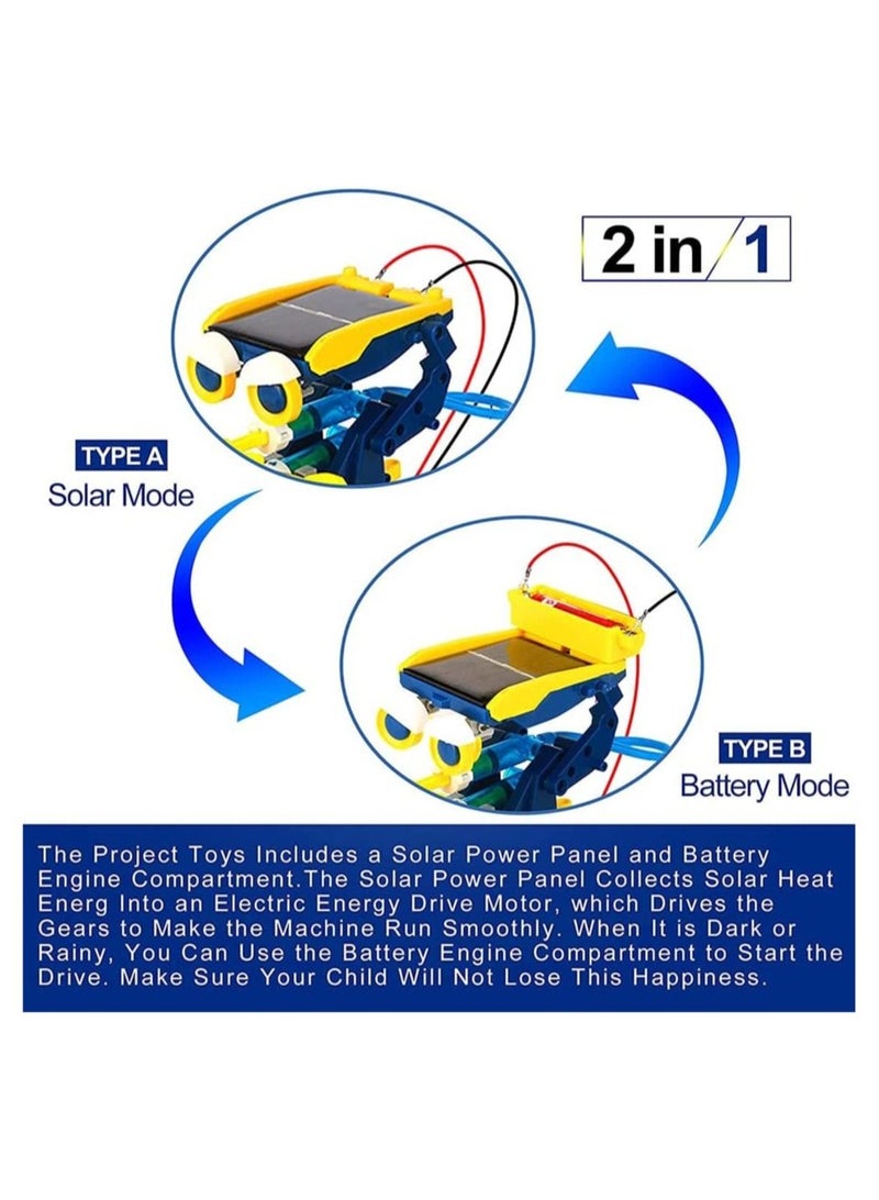 Robot Toy,Solar Project Toys,11-in-1 Solar Kit