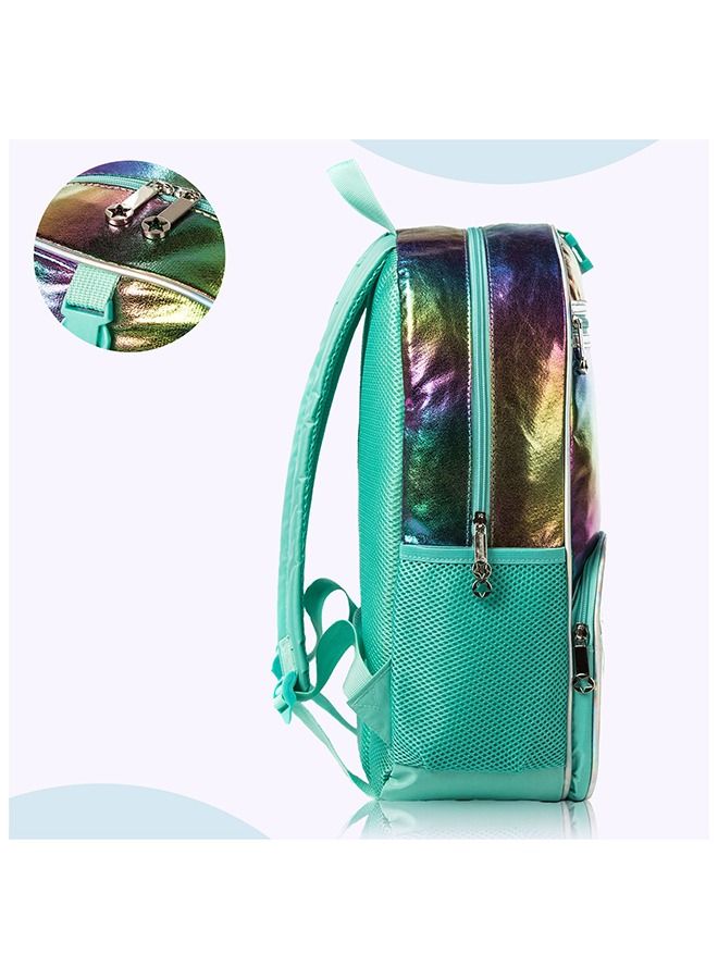17 School Bag Lunch Bag Pencil Case Set of 3 Mermaid Shell