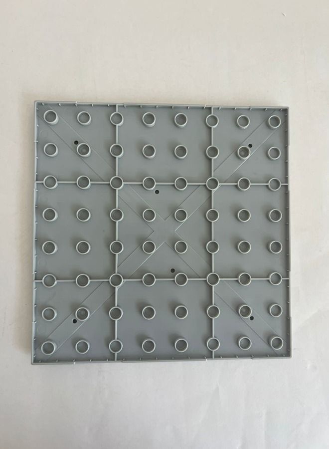 2-Piece 16X16 Dots Baseplate For Building Blocks Mini Action Figure Stand On Base Plate Educational