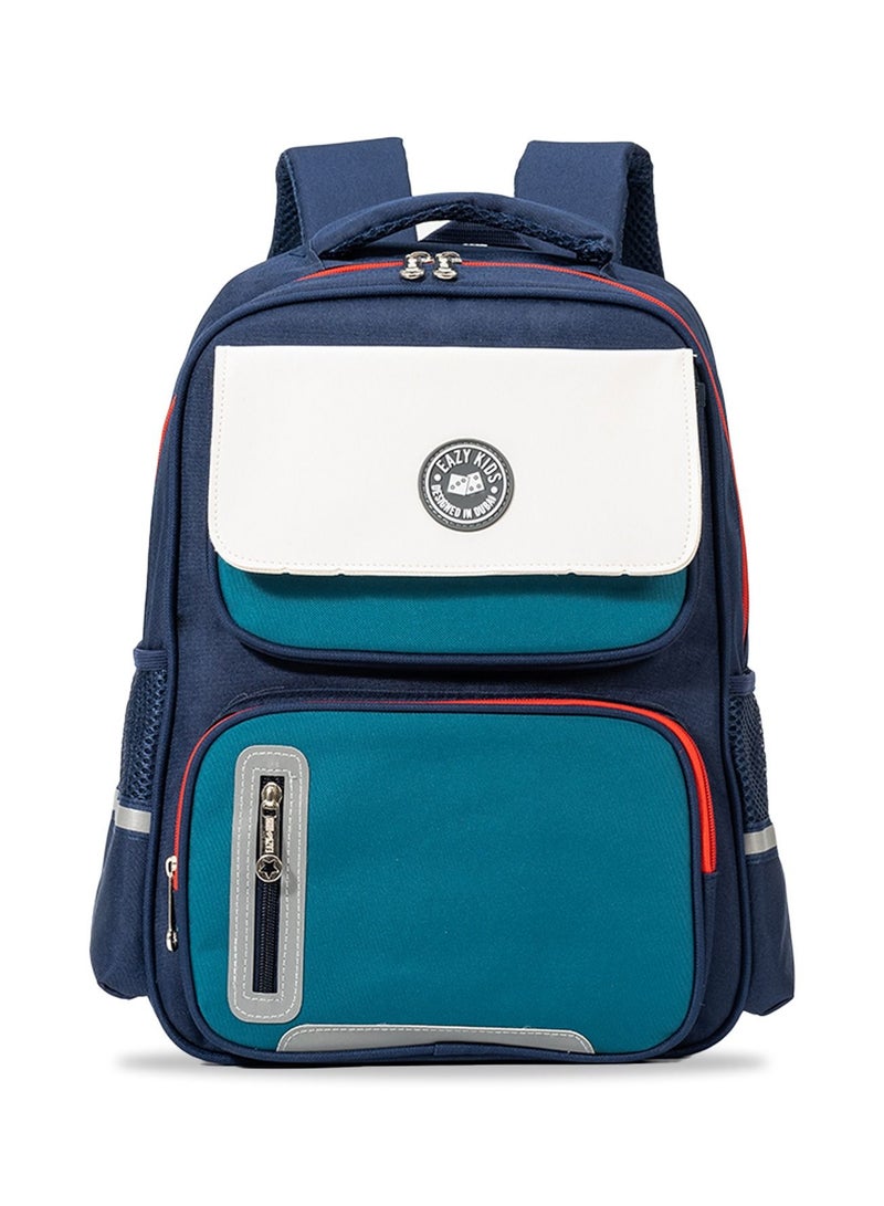 Back To School 16 Ergonomic School Bag - Blue