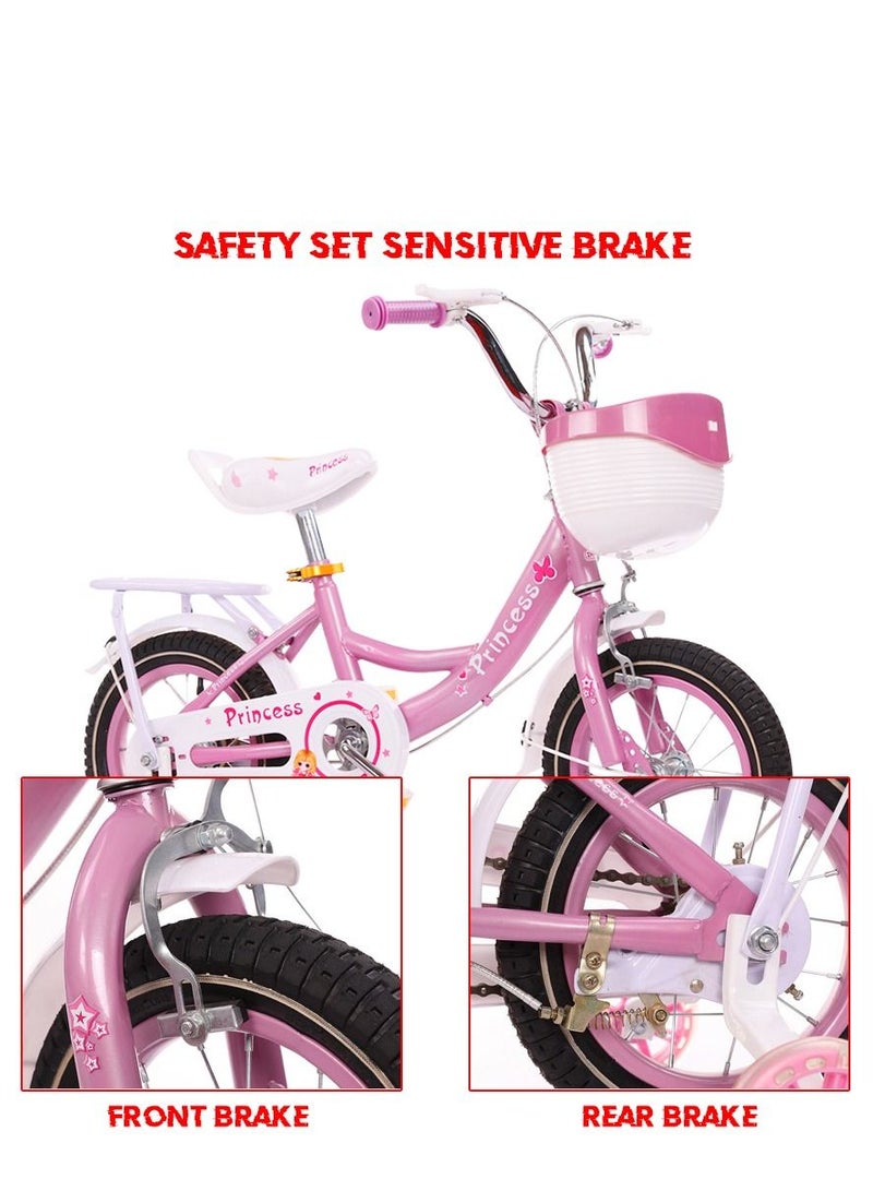 12 Inch Princess Bikes Bicycles With backseat