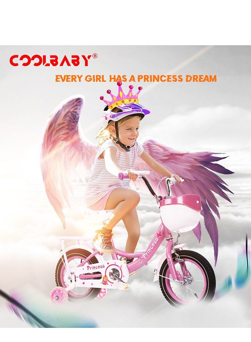 12 Inch Princess Bikes Bicycles With backseat