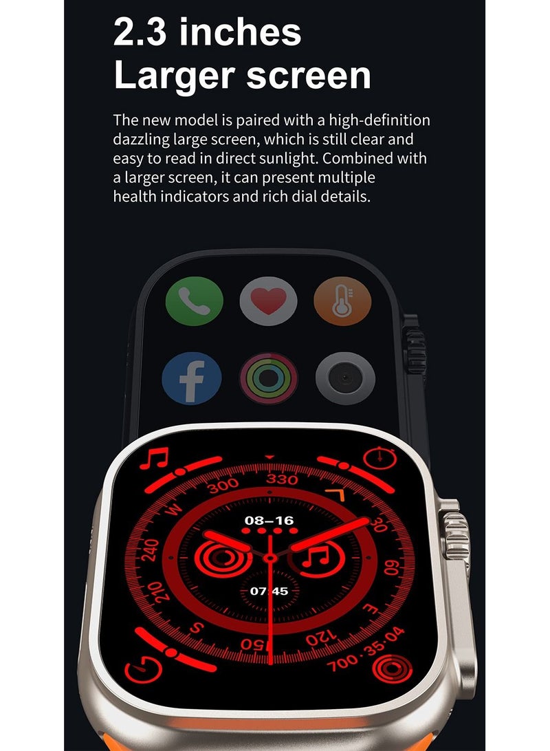 i10 Ultra Max Smart Watch Men Women IP67 Waterproof Wireless Charging Smartwatch