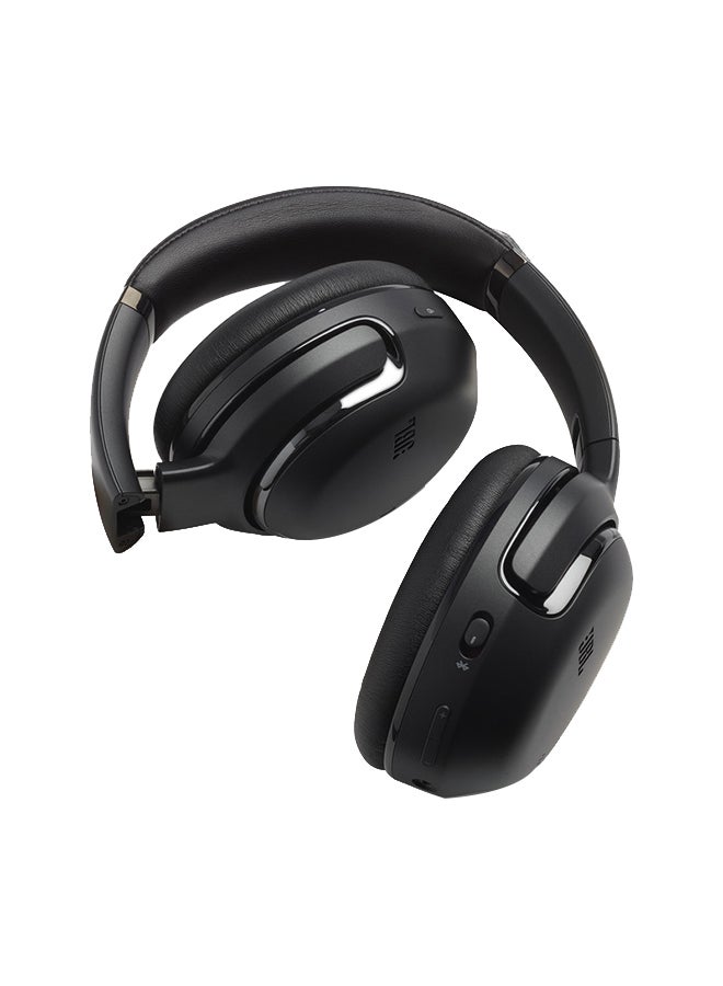 Toure One M2 Wireless Over Ear Noice Cancelling Headphones Legendry Pro Sound 4 Mic Superior Calls With Voice Control Immersive Spatial Sound 50H Battery Black