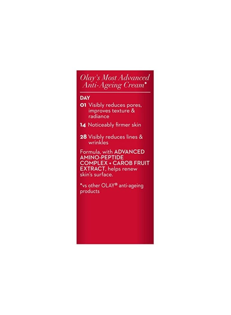 Olay Skin plumping formula Regenerist Microsculpting Day Cream