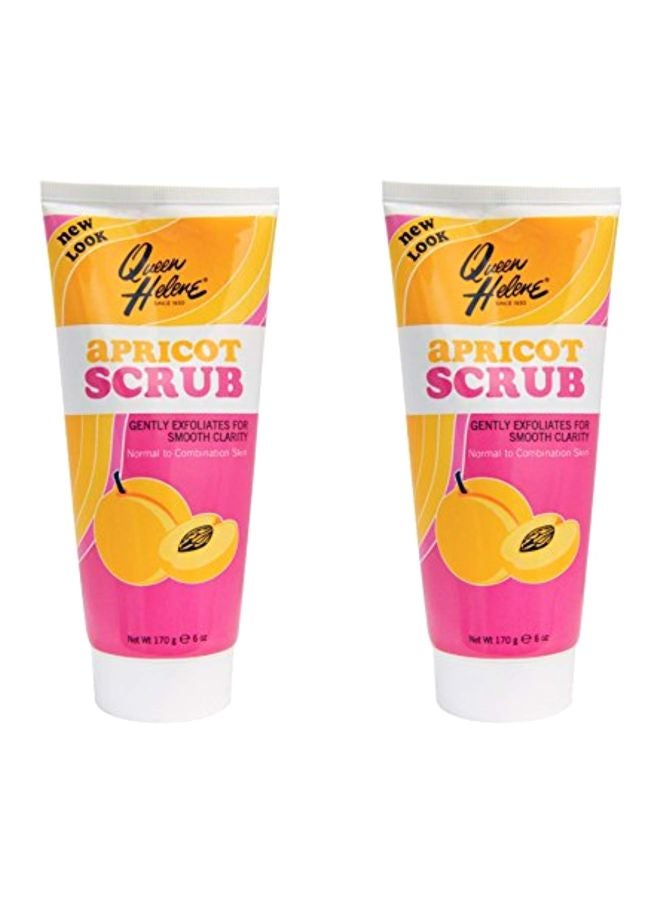 2-Piece Apricot Face Scrub 170grams
