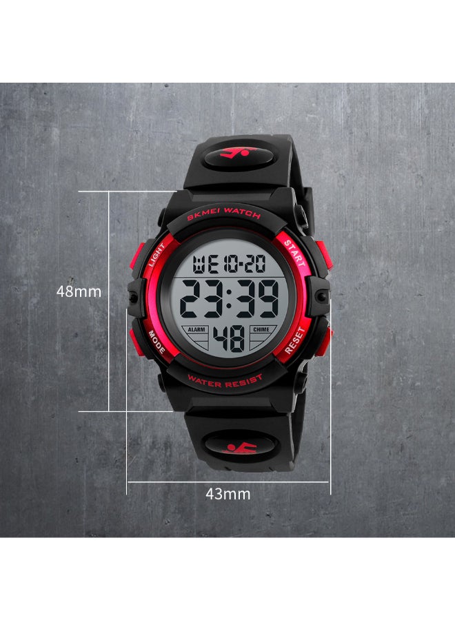 boys Sports Silicone Digital Wrist Watch J4208R