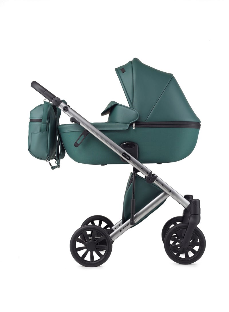 Stroller E-TYPE (2IN1) Luxury Stroller Bassinet +Seat Unit +Bag from Newborn till 5 Years (Jazz)