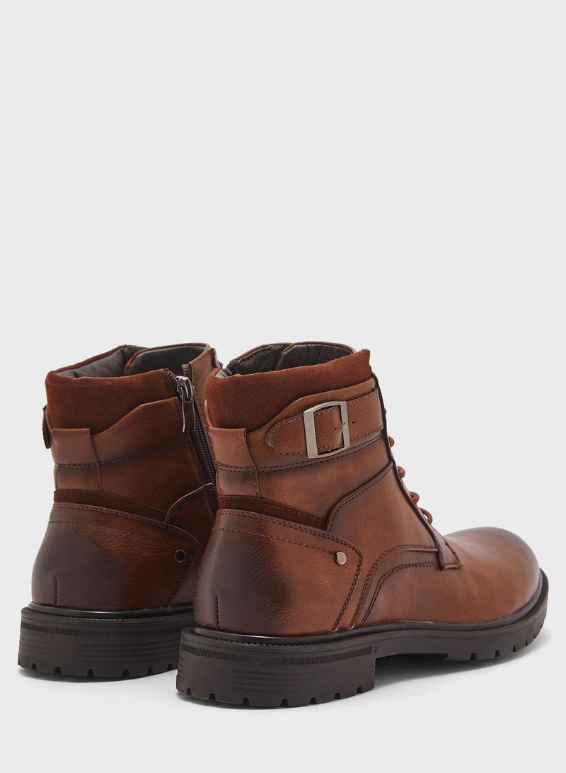 Casual Utility Boots