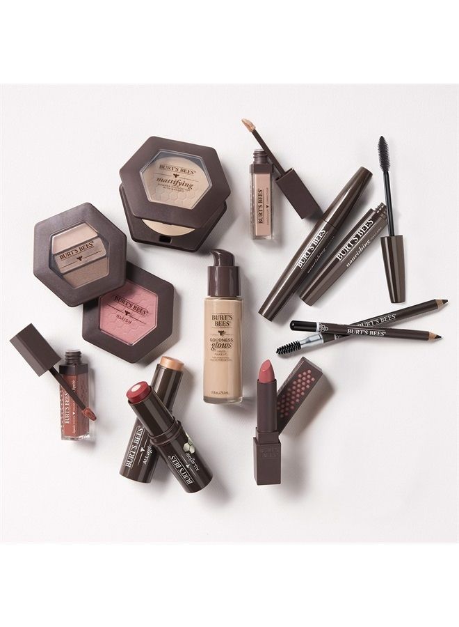 Burts Bees 100% Natural Nourishing Mascara, Classic Black - 0.4 Ounce (Pack of 2)