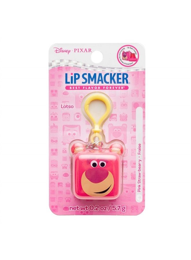 Pixar Toy Story Lotso Cube Flavored Lip Balm Keychain