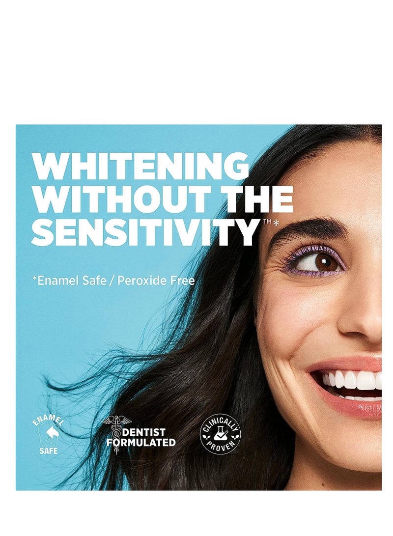 Lumineux teeth whitening strips 7 treatments enamel safe whitening without the sensitivity dentist formulated & certified non toxic