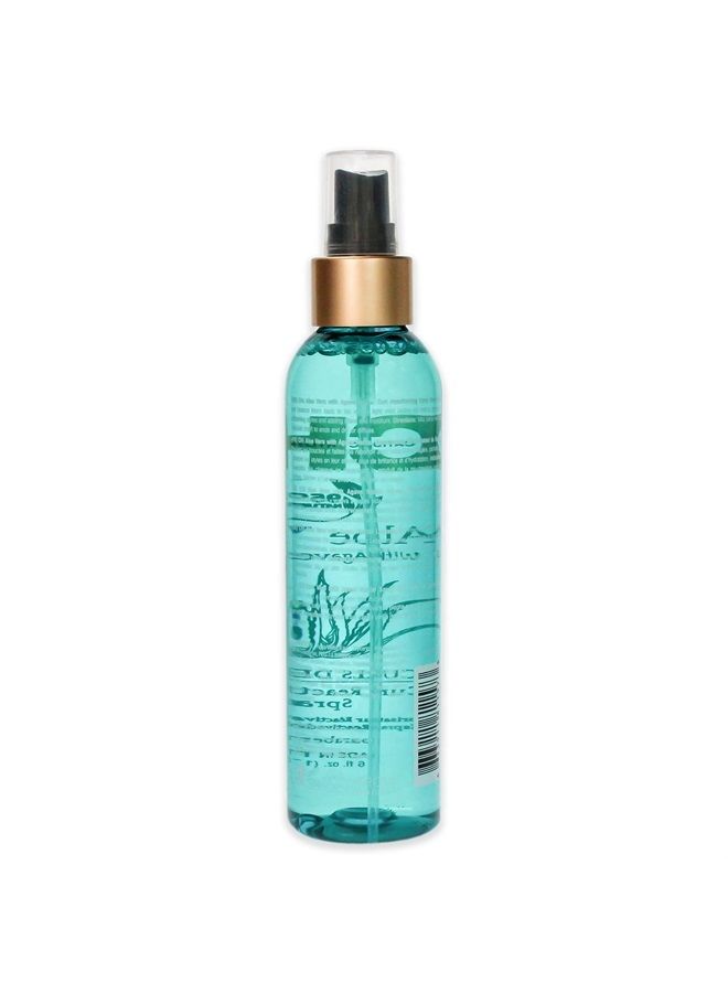 Aloe Vera Curl Reactivating Spray, 95% Natural, Sulfate, Paraben and Gluten Free, 6 Fl Oz