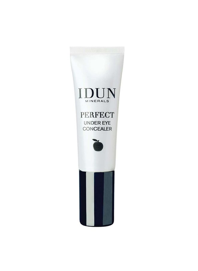 Idun Minerals - Perfect Under Eye Concealer - High Coverage, Creamy Formula - Easily Hides Imperfections - Weightless, Applies Evenly And Smoothly - Safe For Sensitive Eyes - Extra Light - 0.2 Oz
