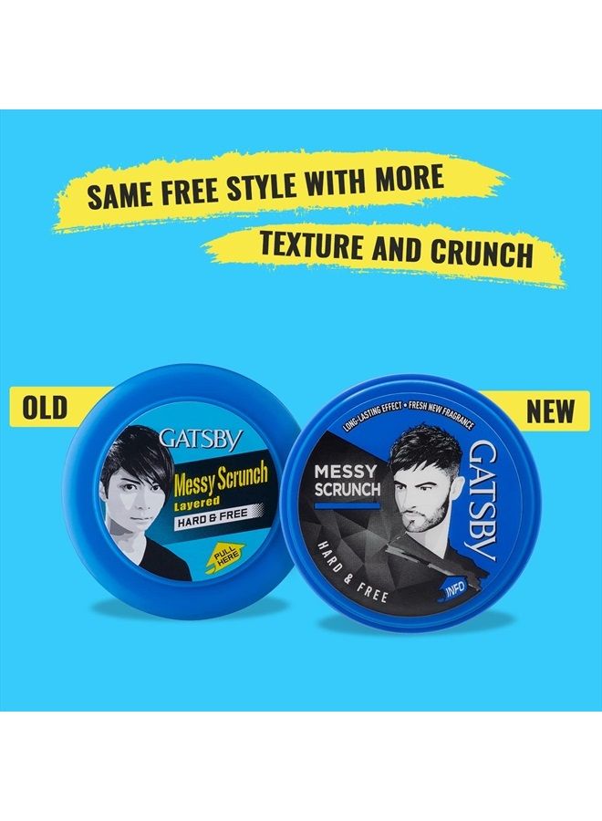 Gatsby Hair Styling Wax Hard and Free 75g