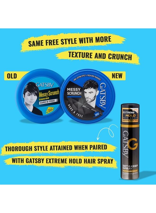 Gatsby Hair Styling Wax Hard and Free 75g