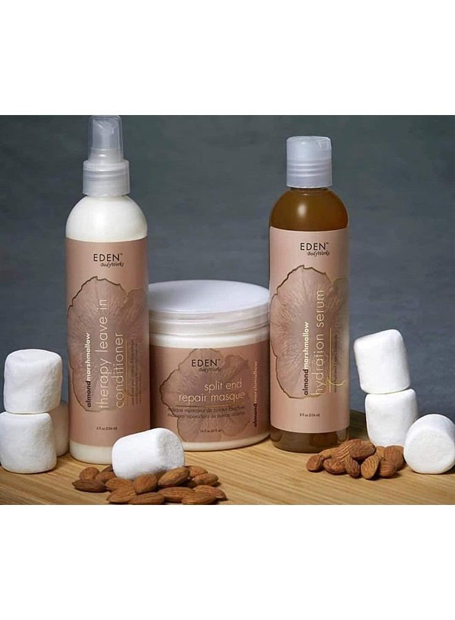 Almond Marshmallow Hydration Serum | 8 oz | Define Curls, Protect, Add Shine & Smooth Hair