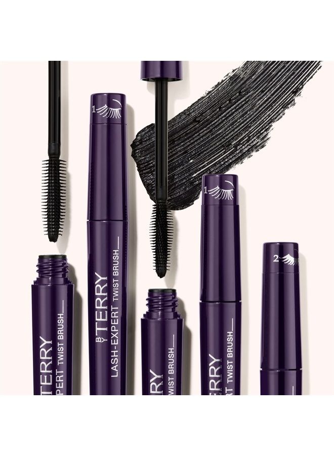 Volume & Lengthening Mascara | Lash-Expert Twist Brush | Master Black | 8.3g (0.28 Oz)