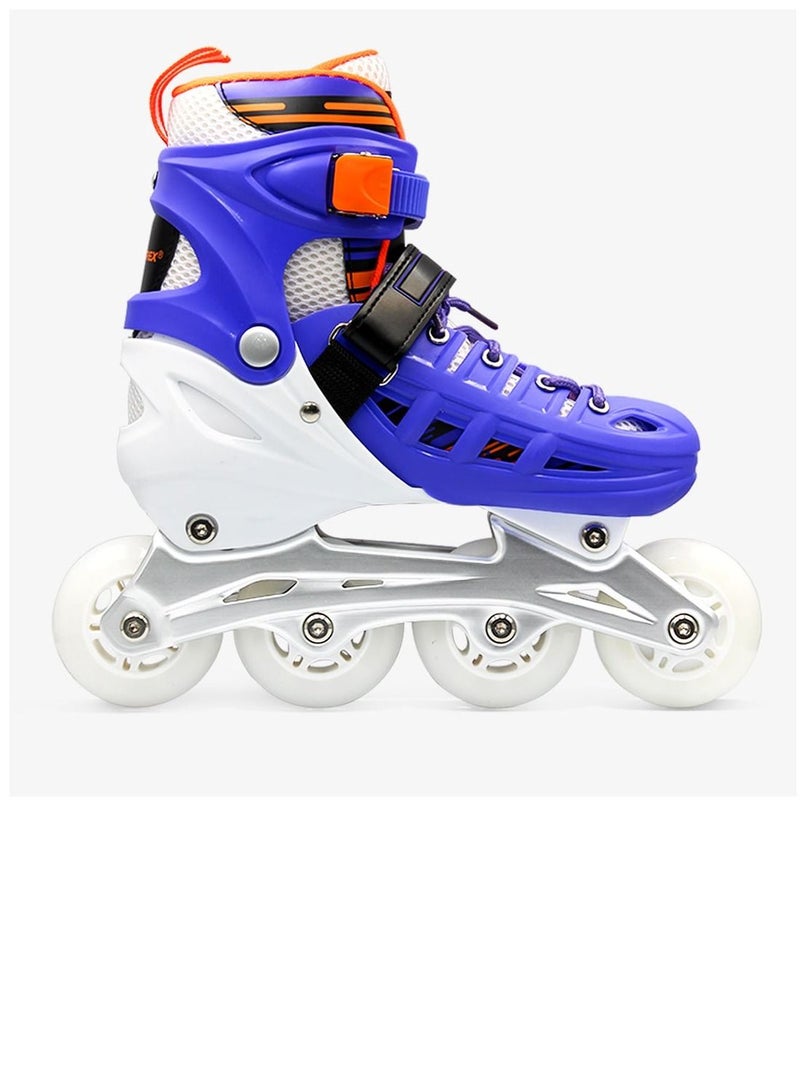 Inline & Roller Skates Shoes for Kids Youth full Set With Helmet and Protection