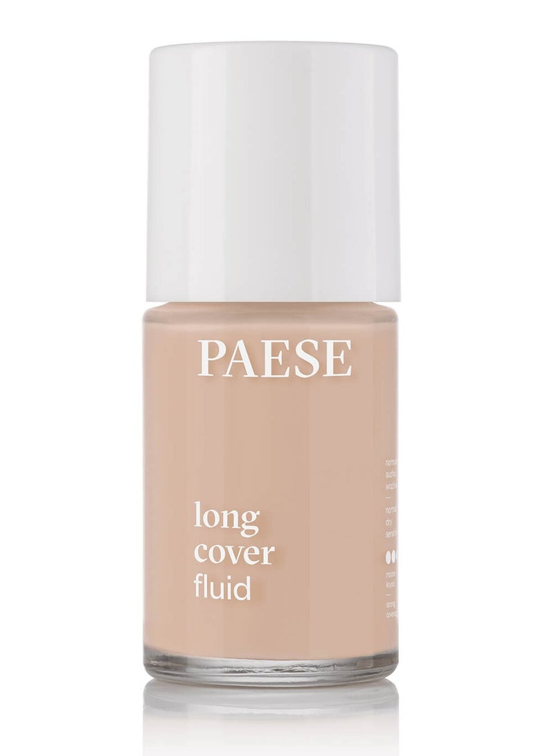 Liquid Foundation, Long Cover Fluid   02 Natural