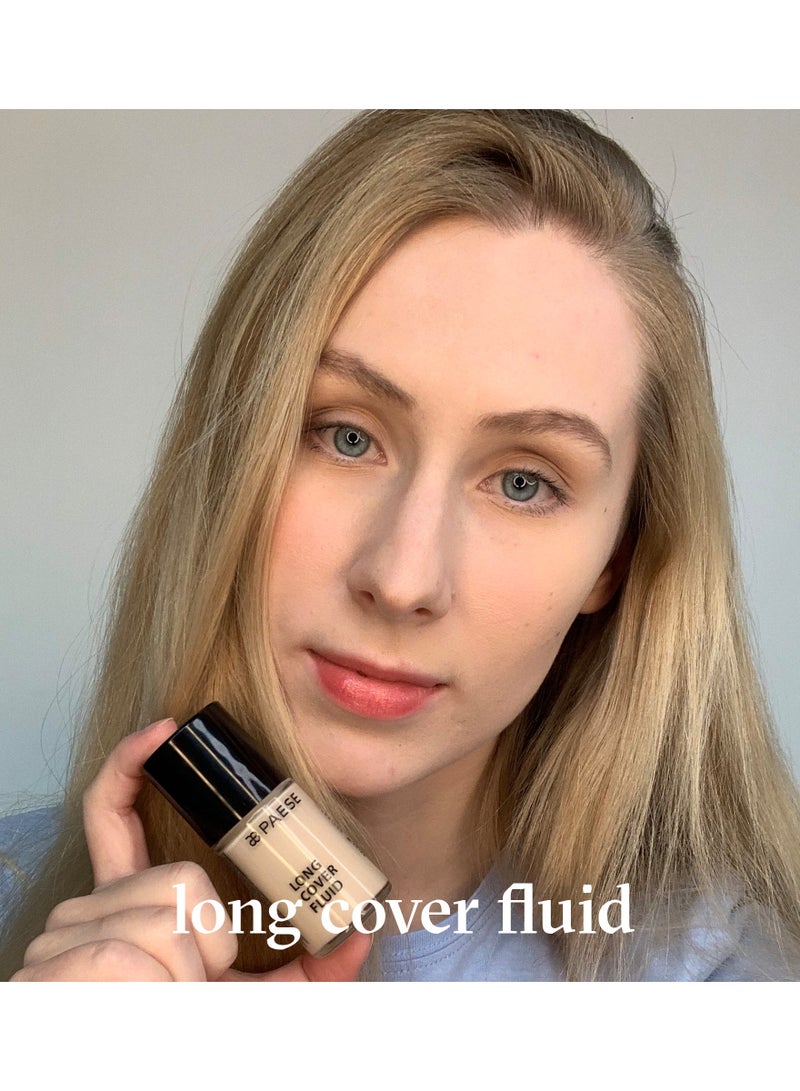 Liquid Foundation, Long Cover Fluid   02 Natural