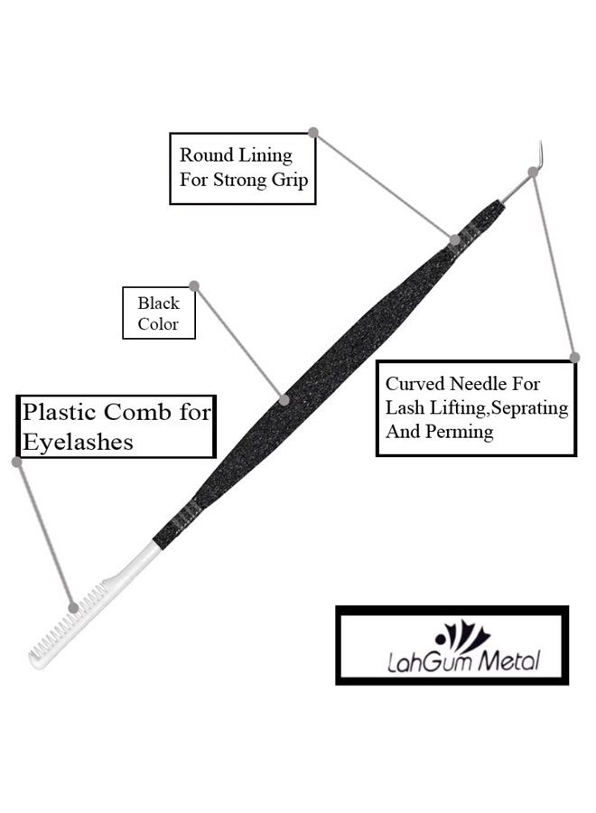 Separation Eye lash Separator Tool Pro Lash Lift Tools and Tint Kit Professional Lifting - Lashes Separater Perm Extension Separating Comb Tinting Lifter Eyelashes Seperator Supplies Black Color