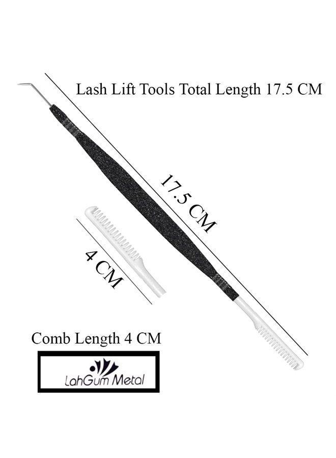 Separation Eye lash Separator Tool Pro Lash Lift Tools and Tint Kit Professional Lifting - Lashes Separater Perm Extension Separating Comb Tinting Lifter Eyelashes Seperator Supplies Black Color