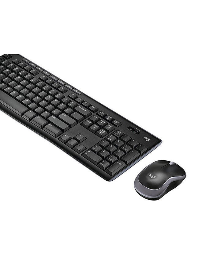 MK270 Wireless Keyboard And Mouse Black
