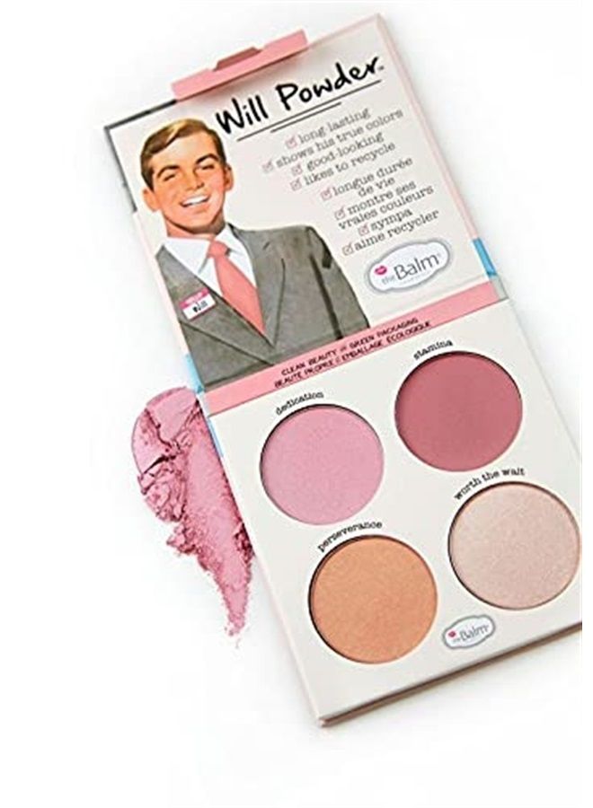 theBalm Will Powder Blush Quad, 1 ct.