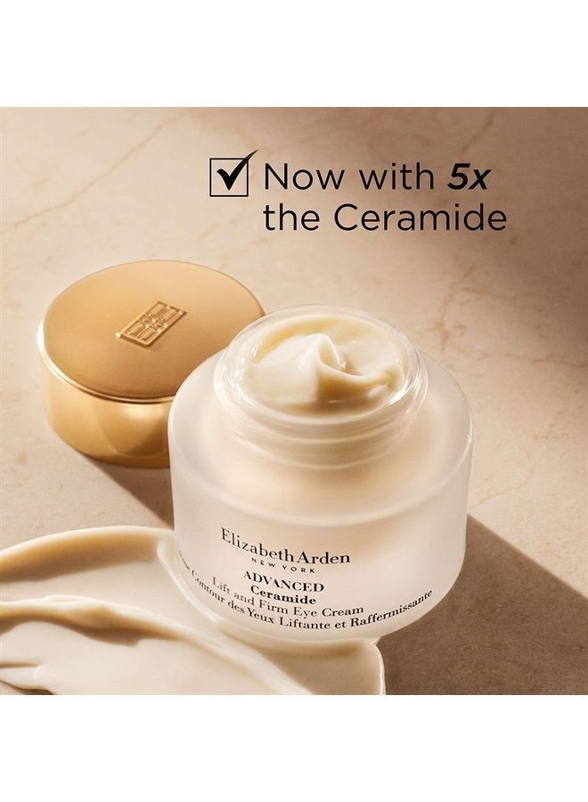 Advanced Ceramide Lift and Firm Eye Cream, Anti Aging moisturizer, 0.5 Oz