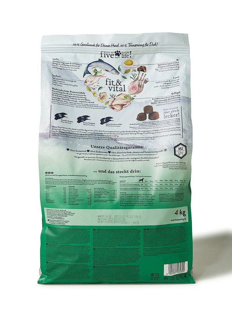 Fit And Vital Dry Food 4kg