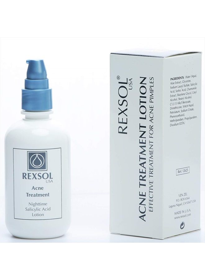 Acne Treatment Lotion Nighttime Salicylic Acid Lotion (120 ml / 4 fl oz)