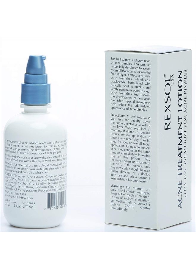 Acne Treatment Lotion Nighttime Salicylic Acid Lotion (120 ml / 4 fl oz)