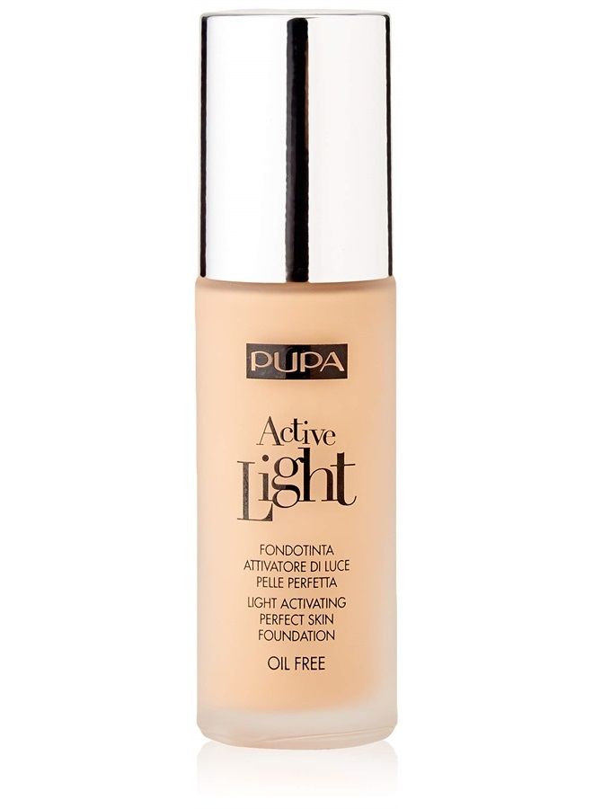 Milano Active Light Activating Perfect Skin SPF 10 Foundation, No. 030/Natural Beige, 1 Ounce