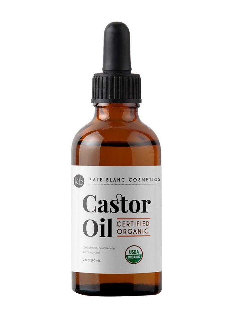 Organic Castor Oil With Free Mascara Starter Kit Yellow/Black