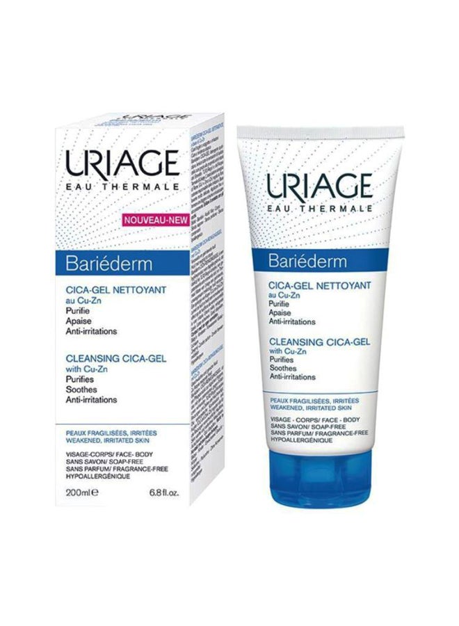 Bariederm Cica - Cleansing Gel With Cu-Zn 200 Ml 200ml