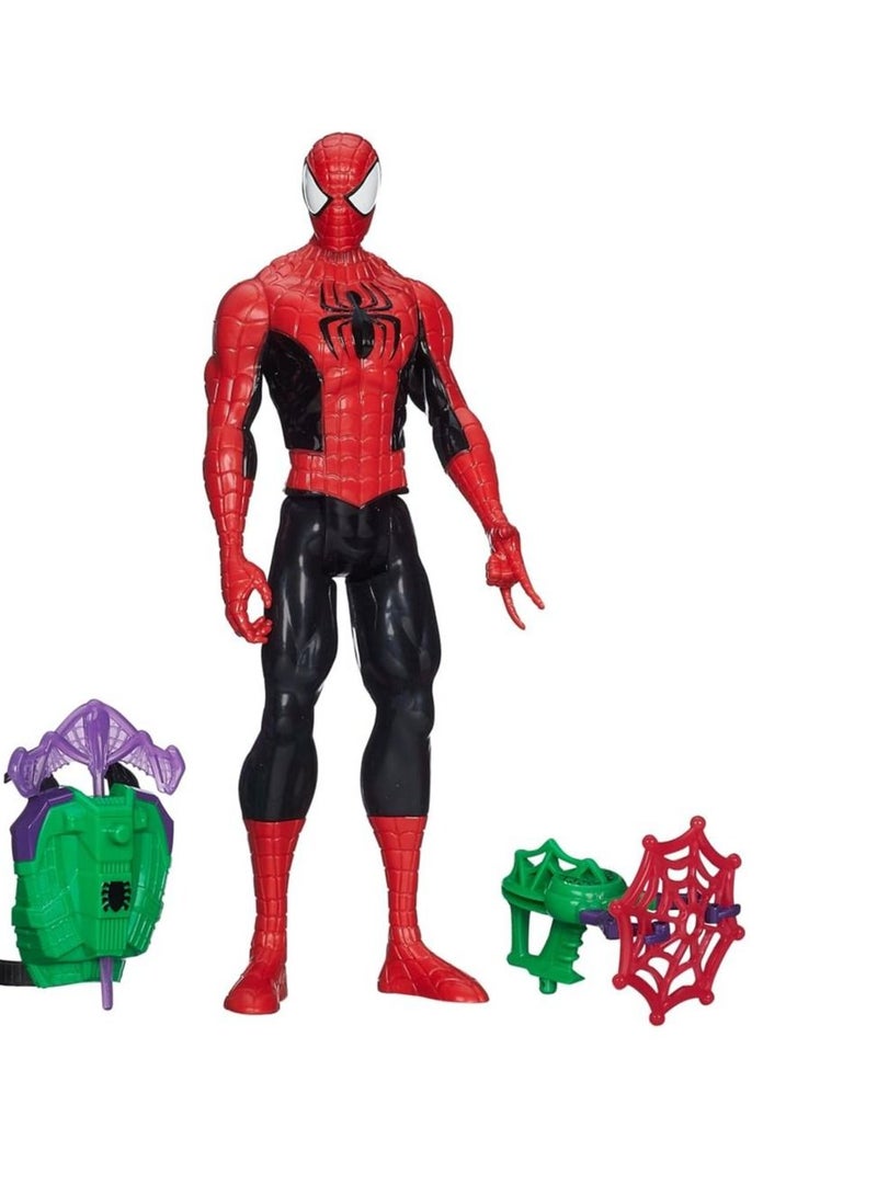 Spiderman Titan Heroes Series Action Figure with Goblin Attack Gear
