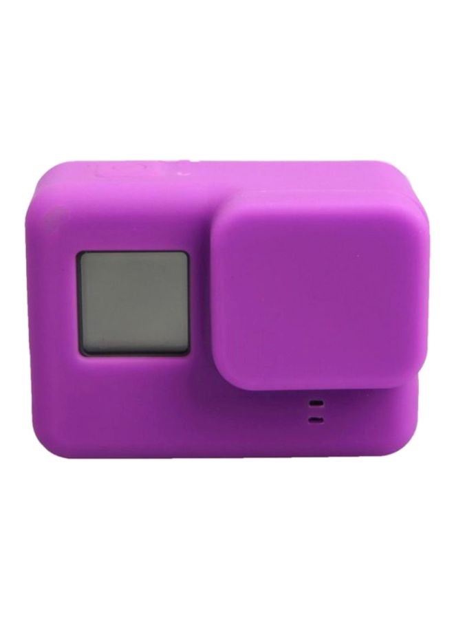 Protective Soft Case Cover For GoPro HERO5 Camera Purple