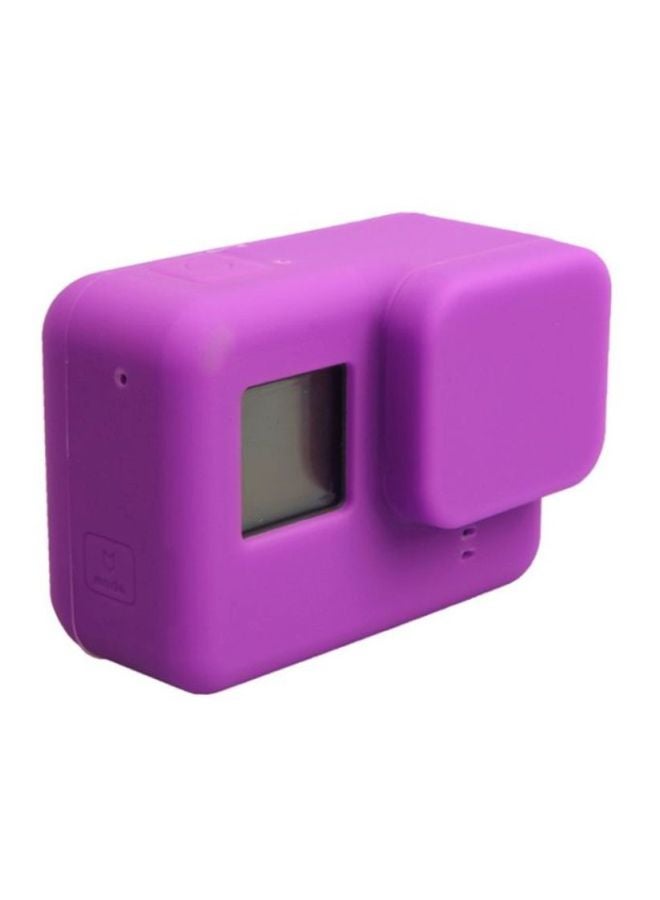 Protective Soft Case Cover For GoPro HERO5 Camera Purple