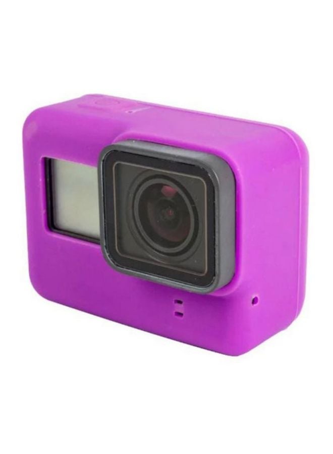 Protective Soft Case Cover For GoPro HERO5 Camera Purple