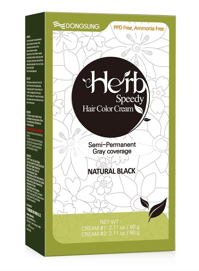 Color Cream (Natural Black) 60 g