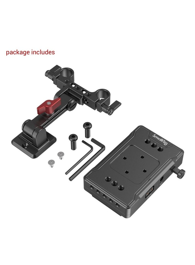SmallRig 3499 V Mount Battery Adapter Plate with Extension Arm